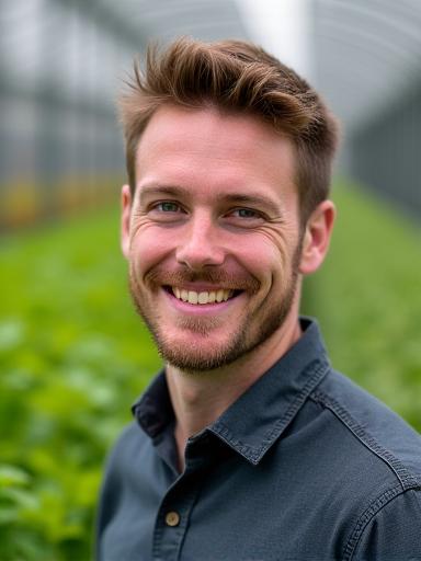 Professional headshot of Liam O'Connell, Head Propagator & Nursery Manager